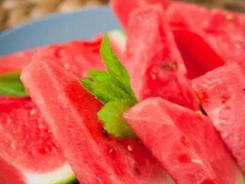 夏天吃瓜的样子,尽享清凉美味时光